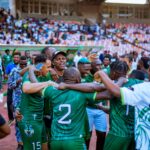 Nwankwo Kanu's Attom side celebrates after winning the Charity Champions Cup