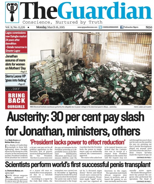 Front page… Copy