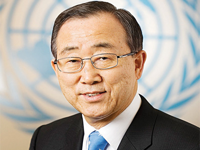 UN Secretary-General, Ban Ki-moon