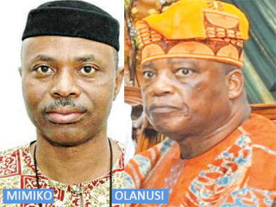 Mimiko and Olanusi