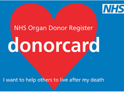 donor card
