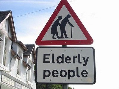 elderly -treehugger