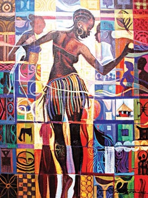 Maiden Dance, one of Adenugba’s works.