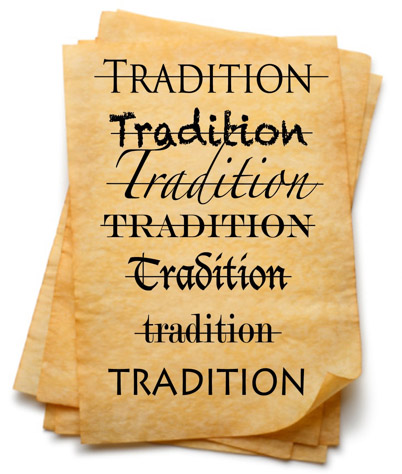 tradition copy
