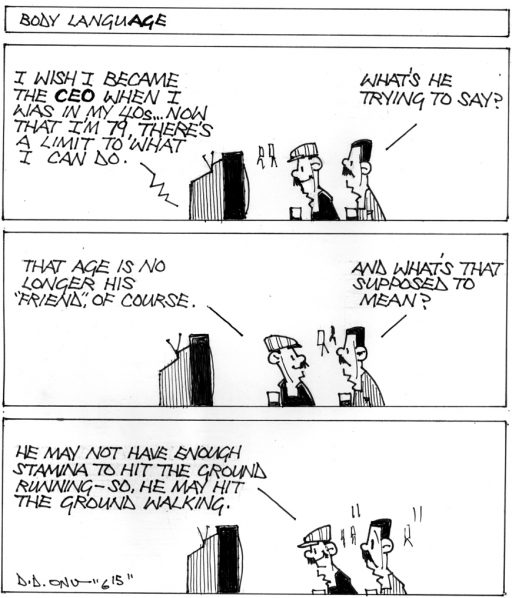 Editorial Cartoon 21-6=15