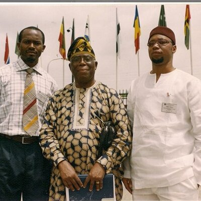 Prof. Albert Ilemobade ( middle). iMAGE SOURCE TWITTER
