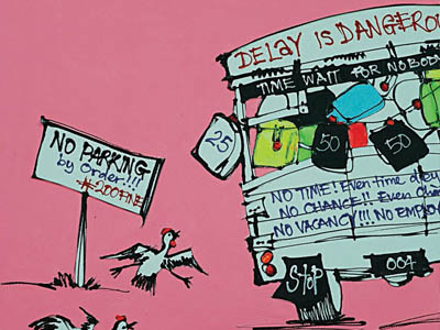 Tantua's Afro pop art