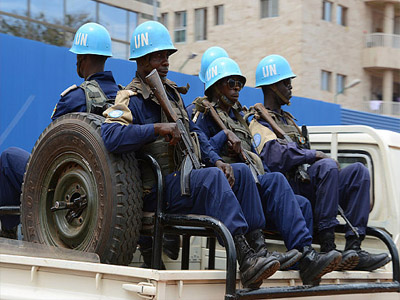 UN peacekeepers
