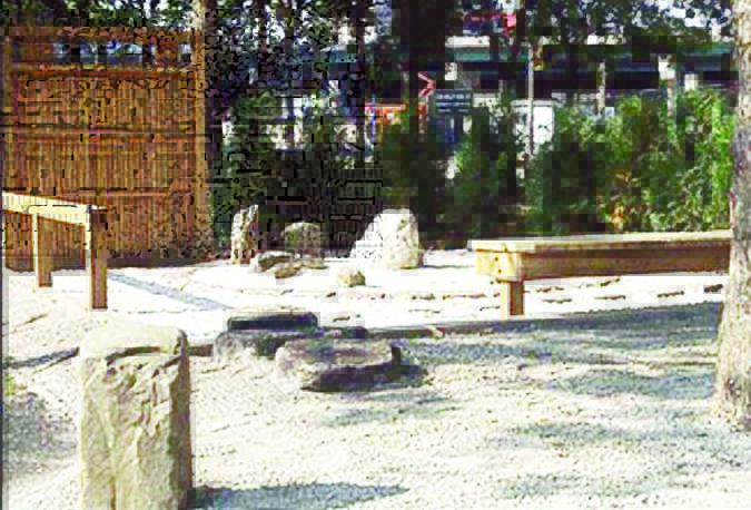 6. View of seating area of a Zen Garden Copy