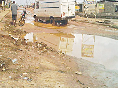 A portion along Ugep-Obubra Road