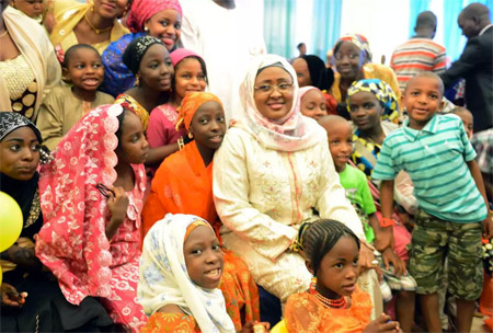 Aisha Buhari and FCT Children
