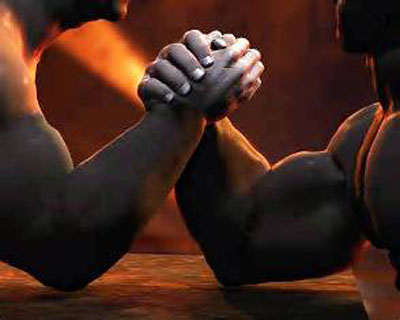 Arm-wrestling