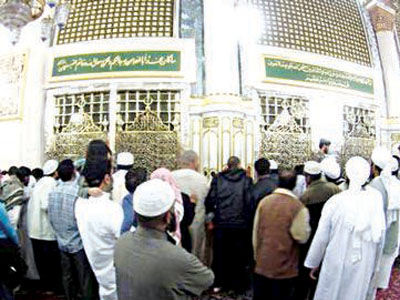 Muslims waiting