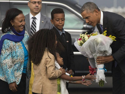 Obama in Ethiopia