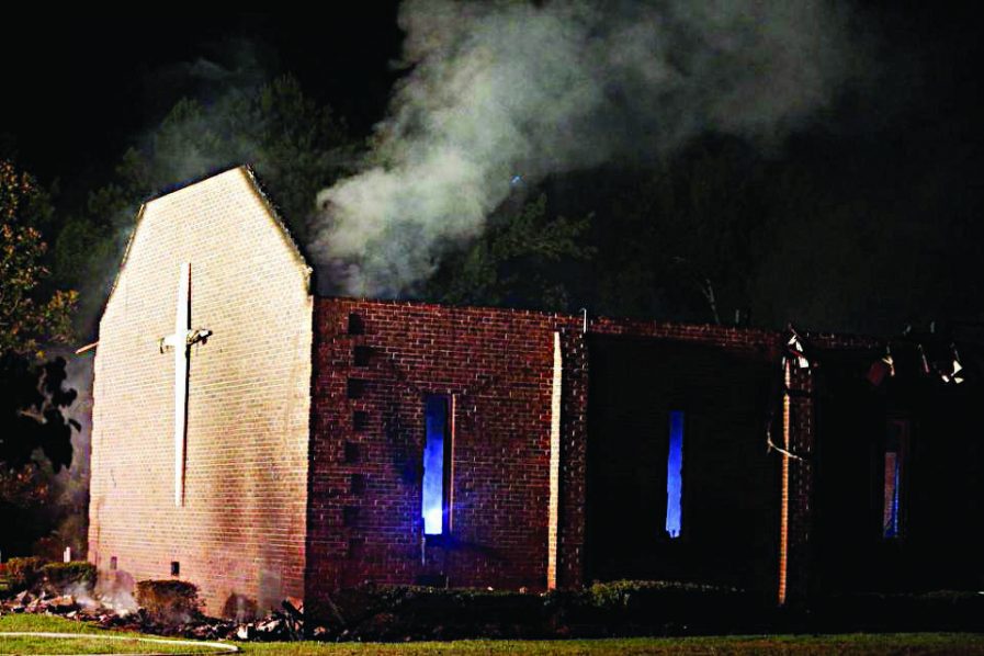 Mt. Zion AME church fire