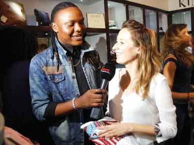 Fran being Interviewed for Cool TV