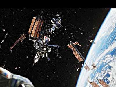 Space debrise