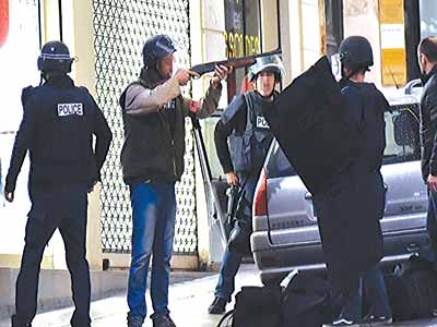 French police PHOTO:AFP