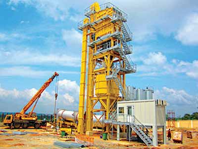 Asphalt-plant