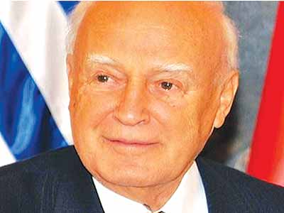 Greek President Karolos Papoulias   