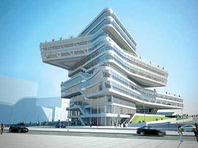 Reports described Hadid's best buildings as sensual and intoxicating; a kind of new flesh for the new