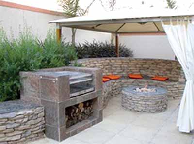 Fire-pit-barbeque-idea-garden-
