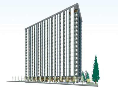 The proposed Tall Wood Building