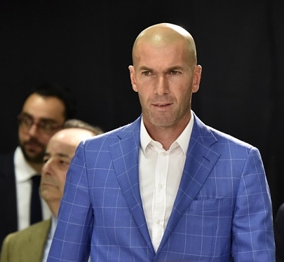 Real Madrid’s new coach Zinedine Zidane