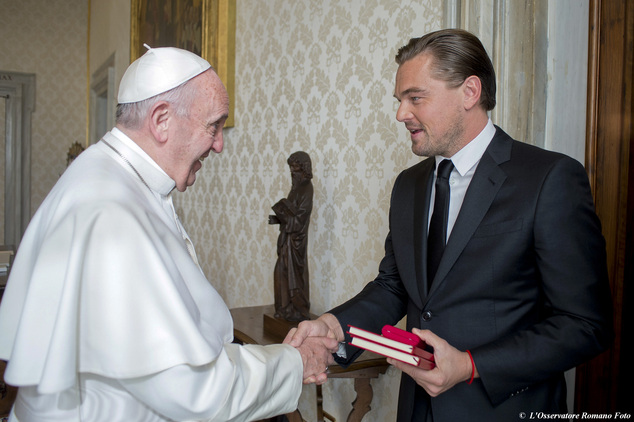Vatican Pope Di Caprio