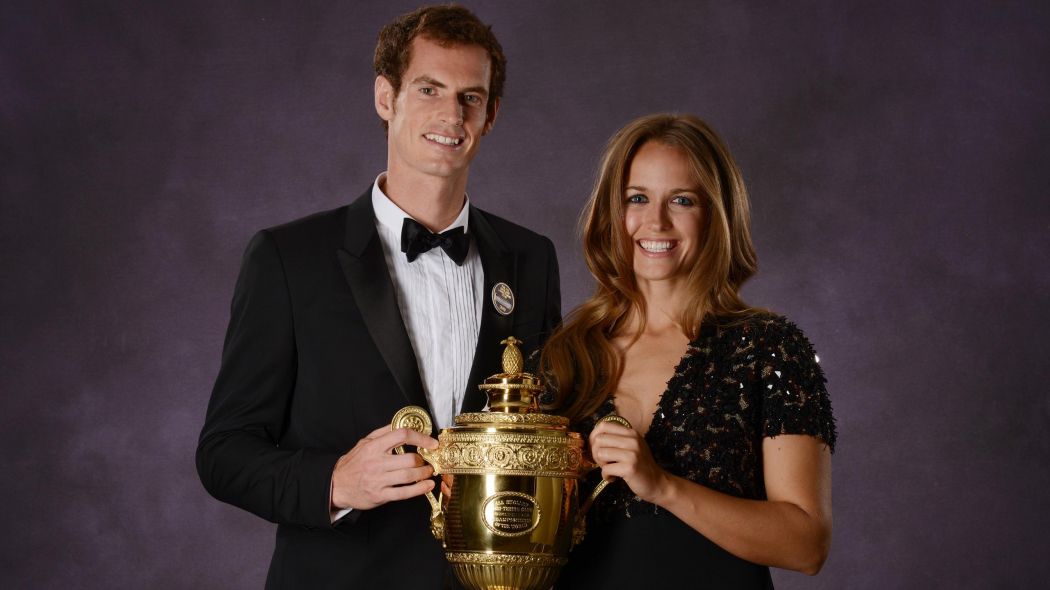 Andy Murray and wife