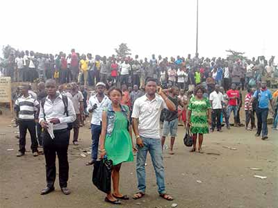Some of the traders at the market PHOTO: ENIOLA DANIEL