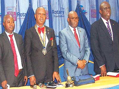 Adepoju (left), Onabadejo, Raji and Owolabi PHOTO: ISAAC TAIWO