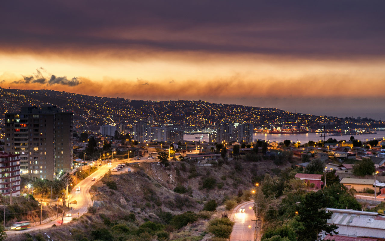CHILE-FIRE-FOREST-VALPARAISO