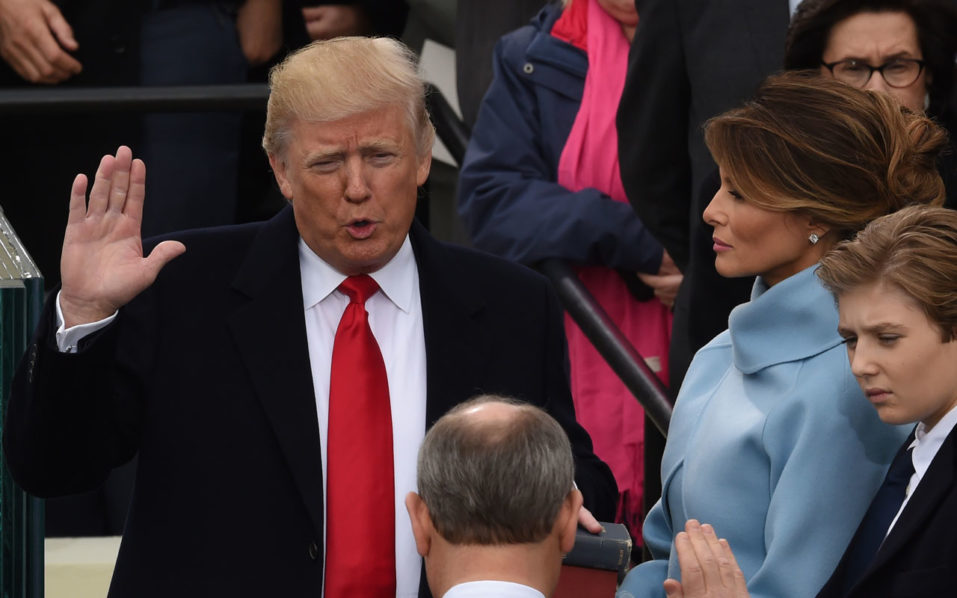Inauguration Day: SWEARING IN