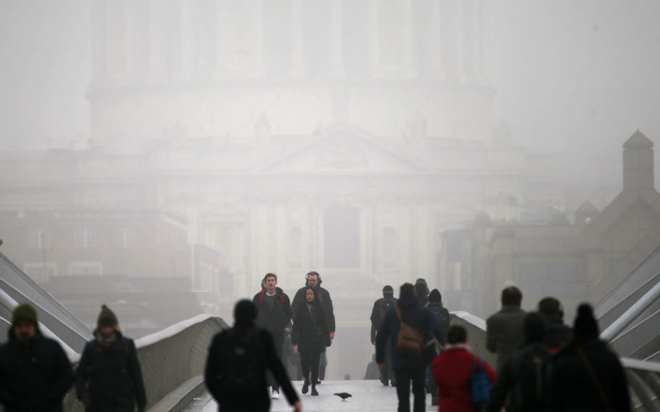 BRITAIN-WEATHER-FOG