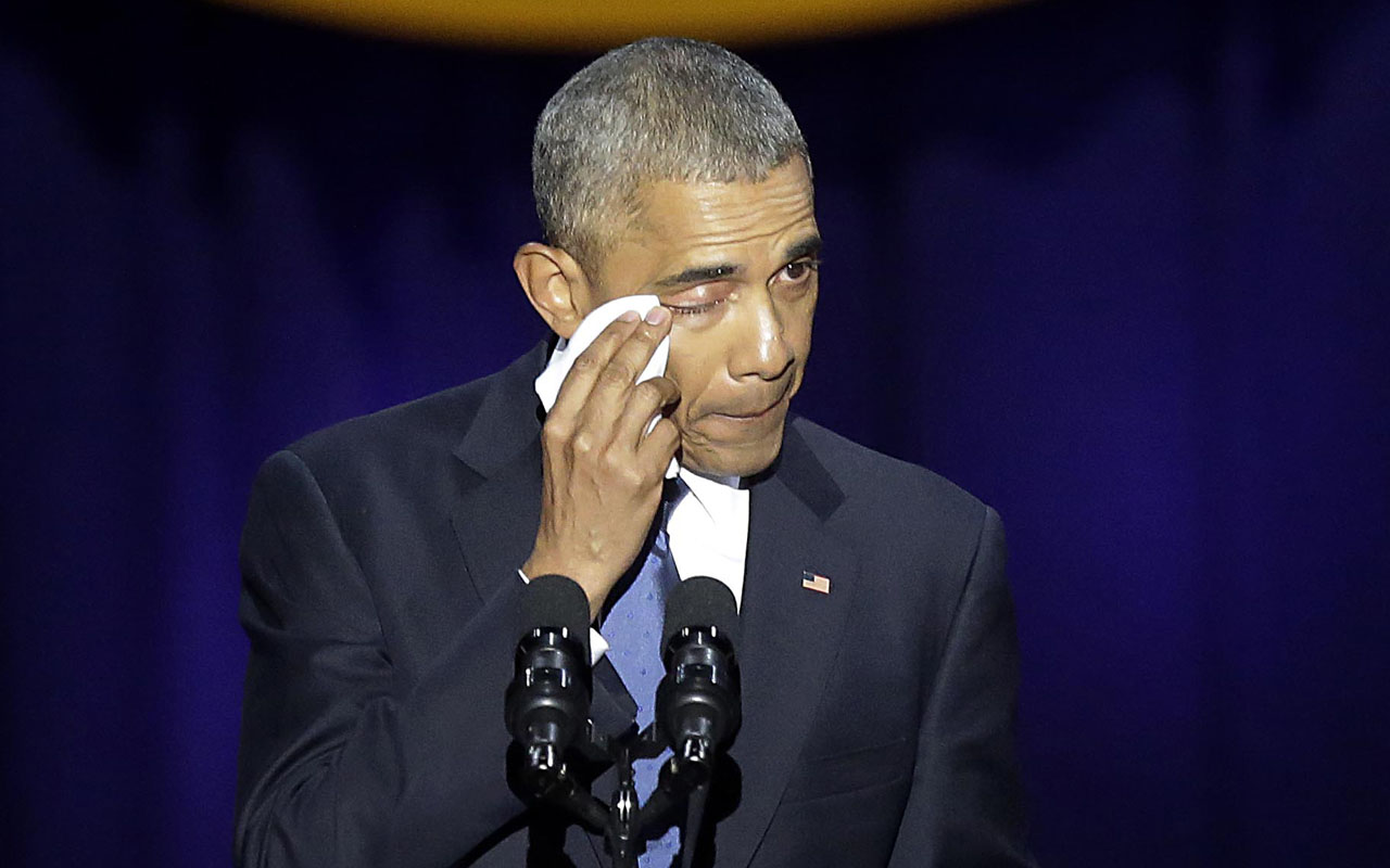President Obama Delivers Farewell Address In Chicago