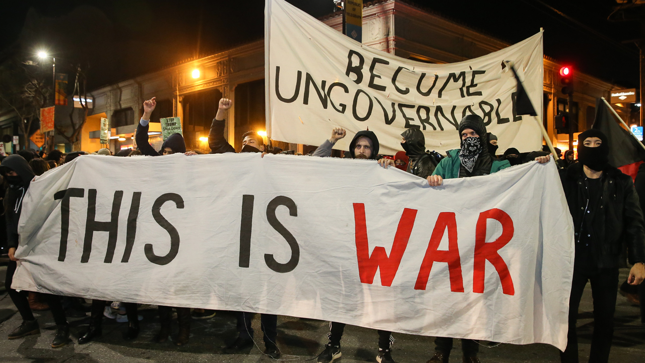 Violent Protests Erupt At UC Berkeley Against Speech By Breitbart Writer