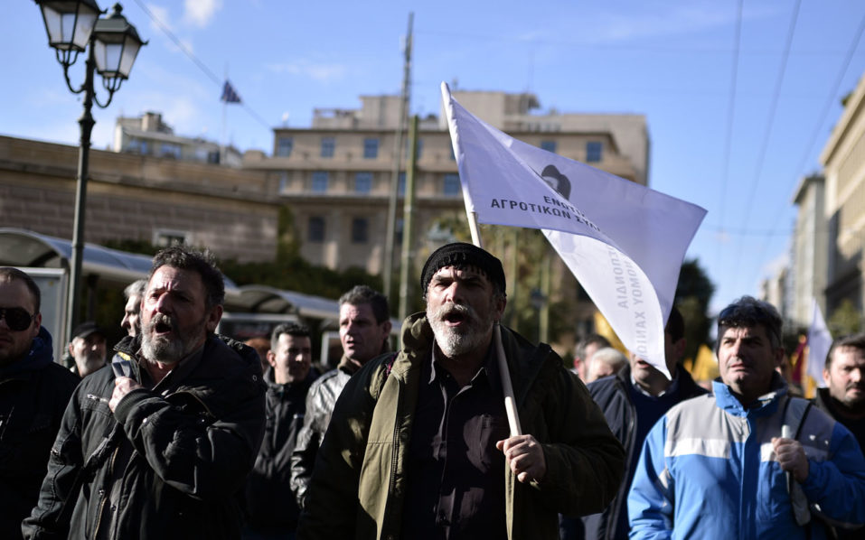 GREECE-ECONOMY-FARMERS-PROTEST