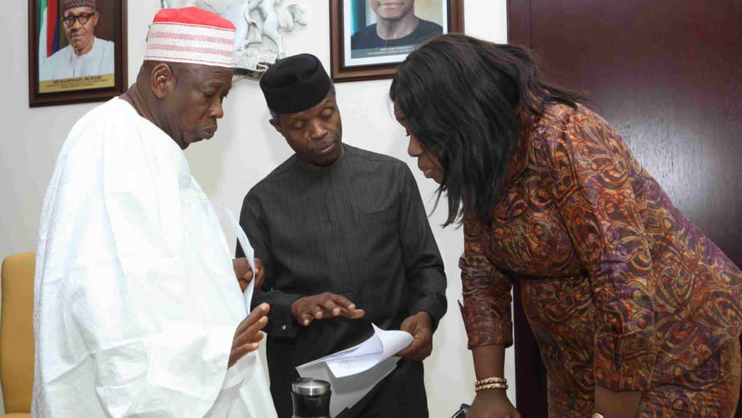 Osinabjo and business team