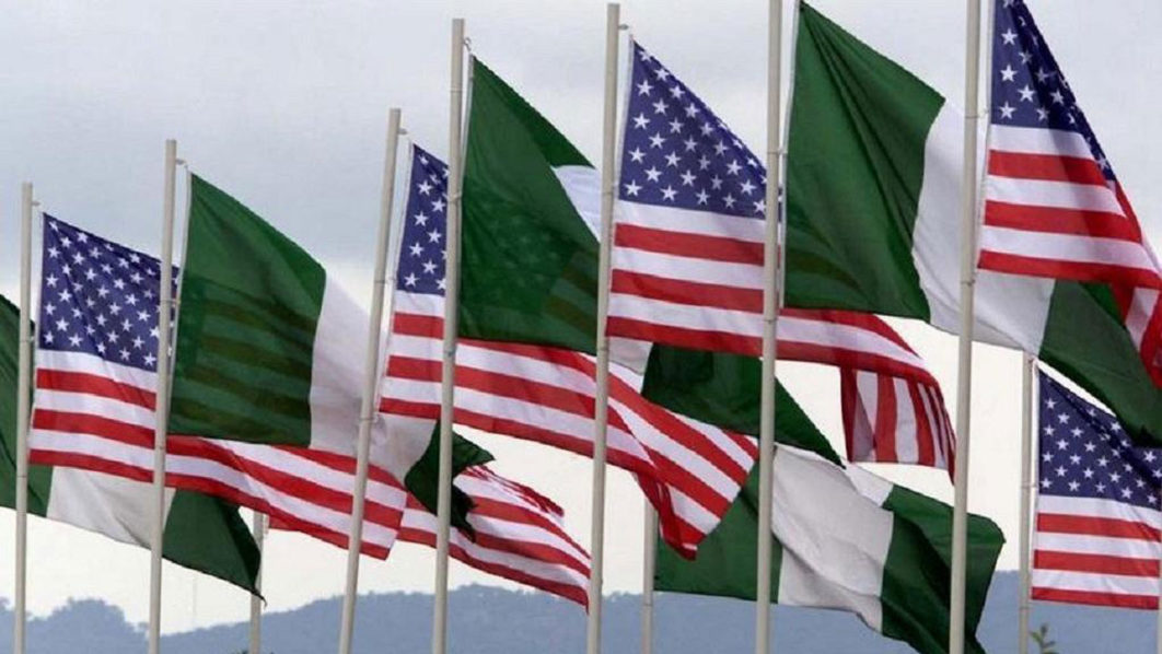 Nigeria-and-Us-Flags