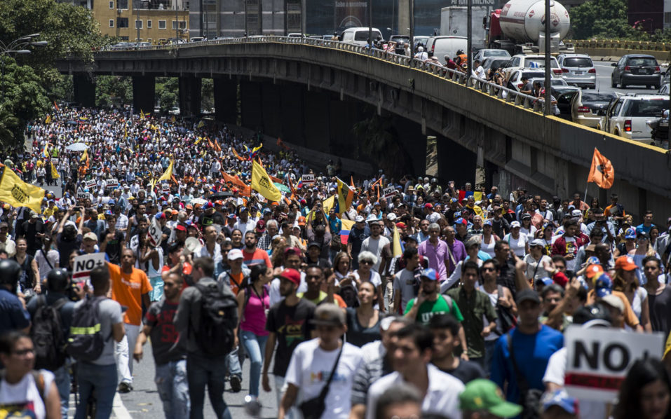 VENEZUELA-CRISIS-SCJ-OPPOSITION-PROTEST