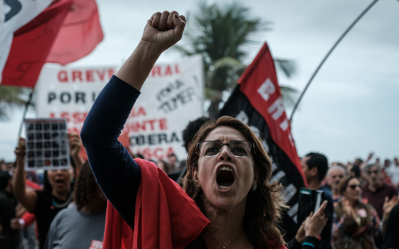 BRAZIL-CORRUPTION-TEMER-PROTEST