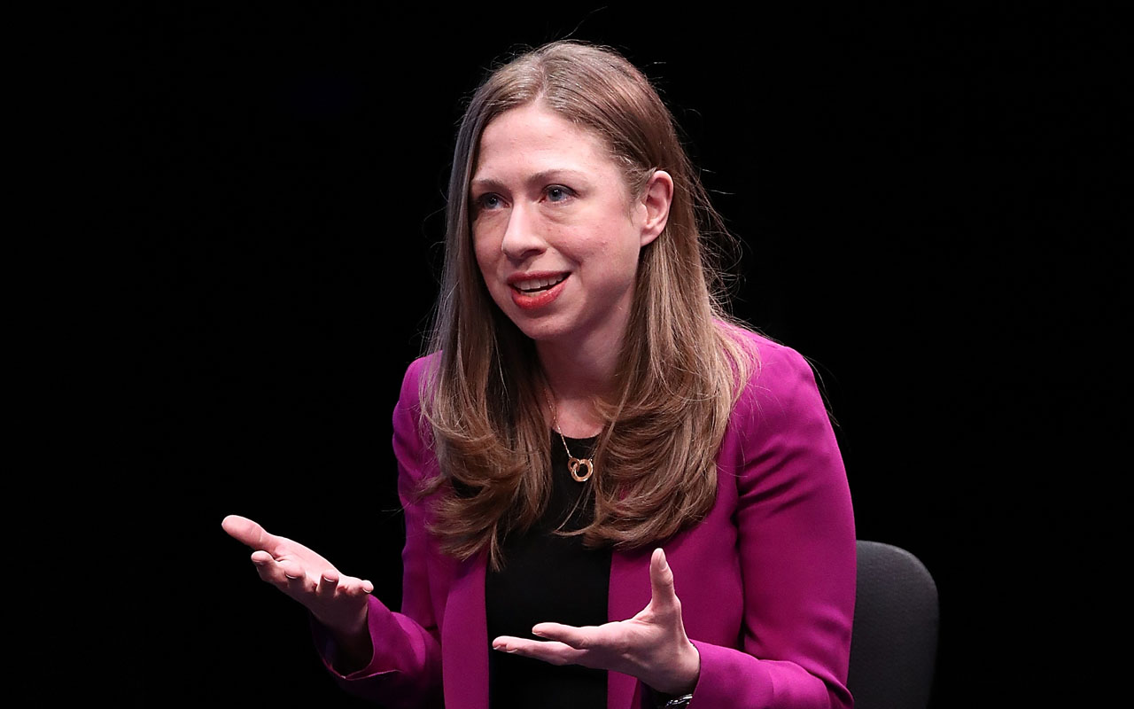 Chelsea Clinton And Barbara Pierce Bush Speak At CARE Conference