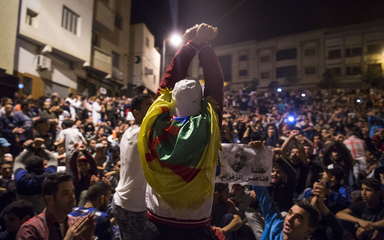MOROCCO-UNREST-PROTEST