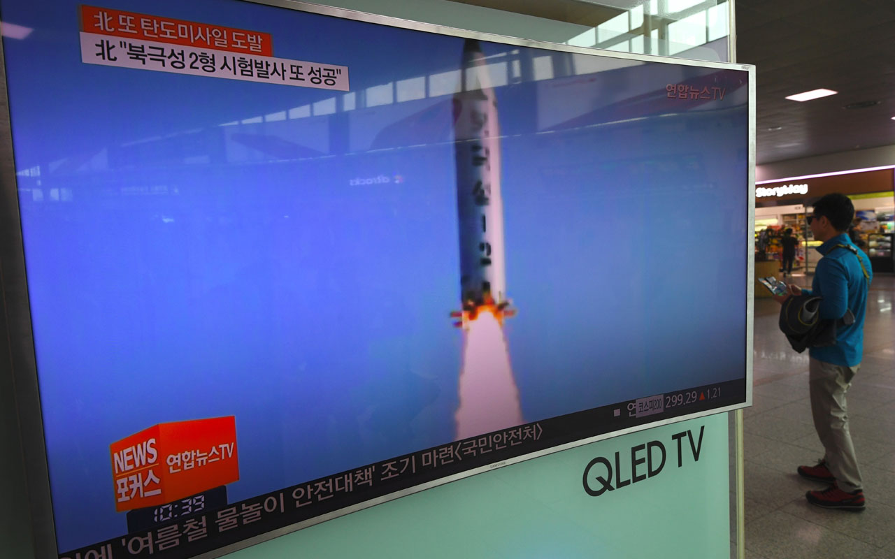 SKOREA-NKOREA-MILITARY-MISSILE