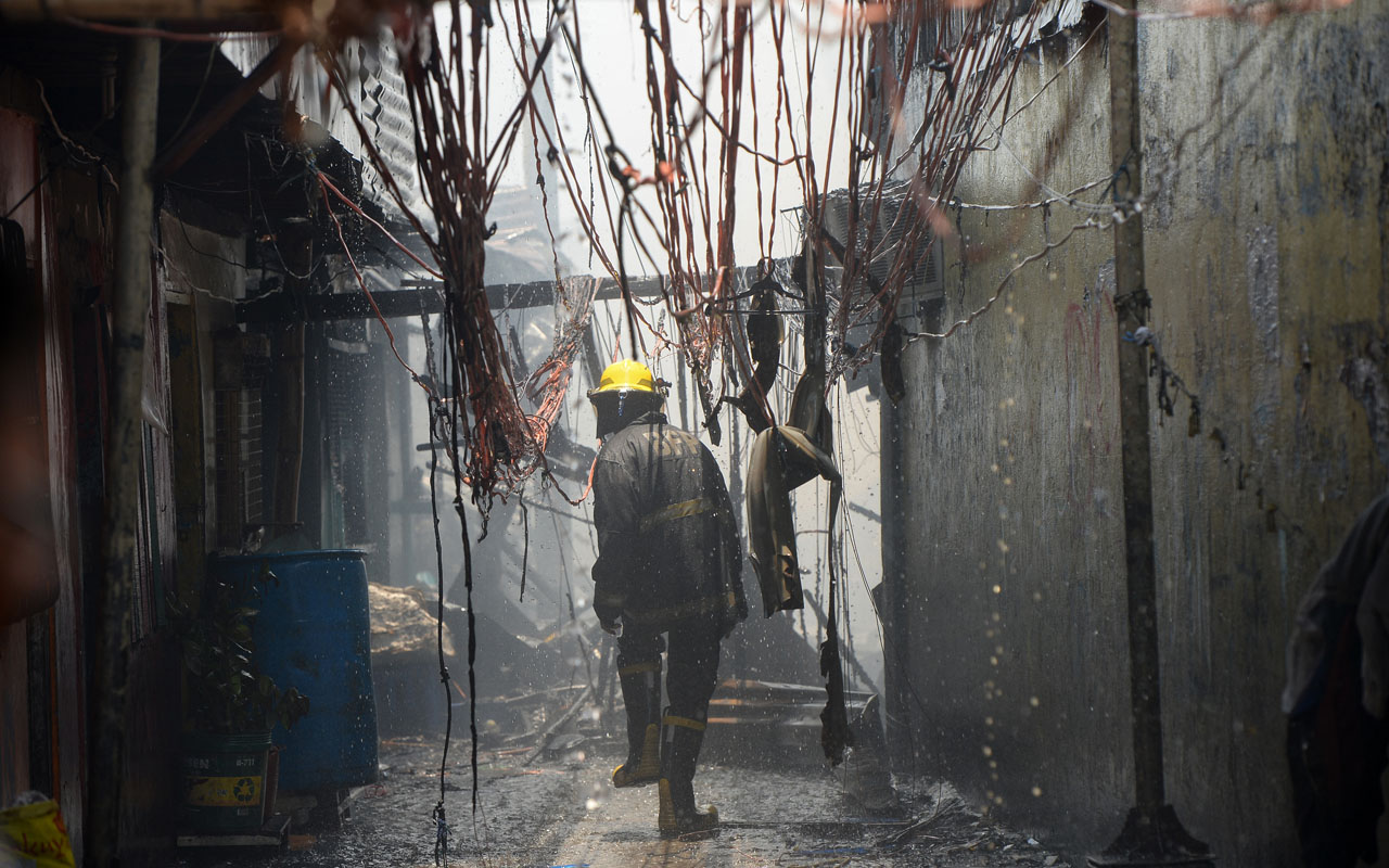 PHILIPPINES-ACCIDENT-FIRE