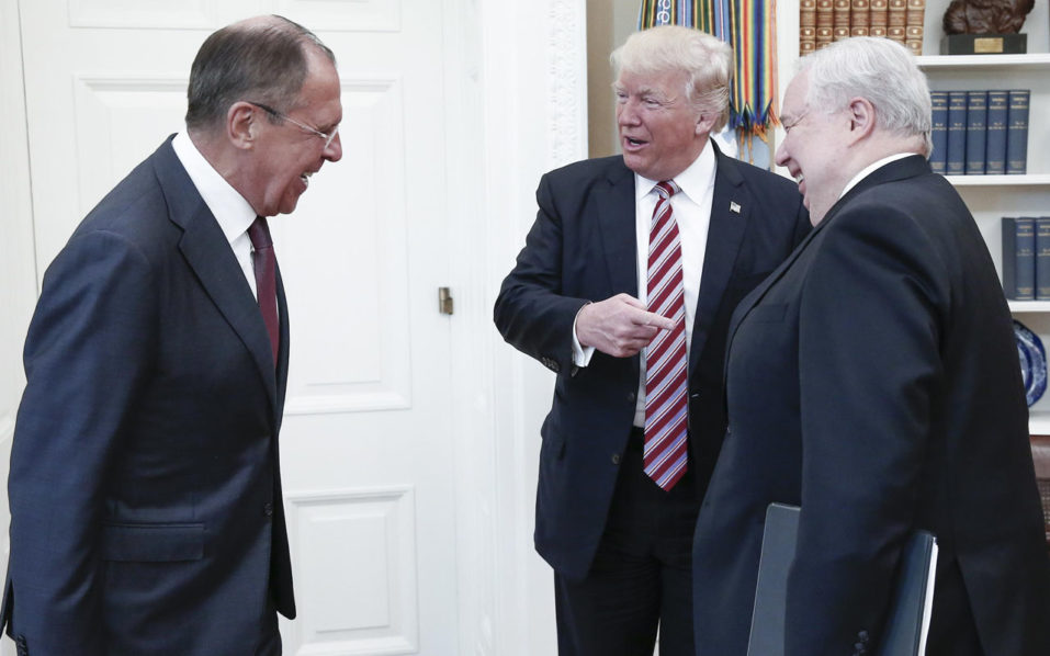 Trump, Kislyak and Lavrov