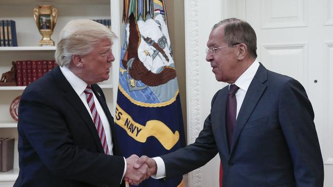 Trump and lavrov