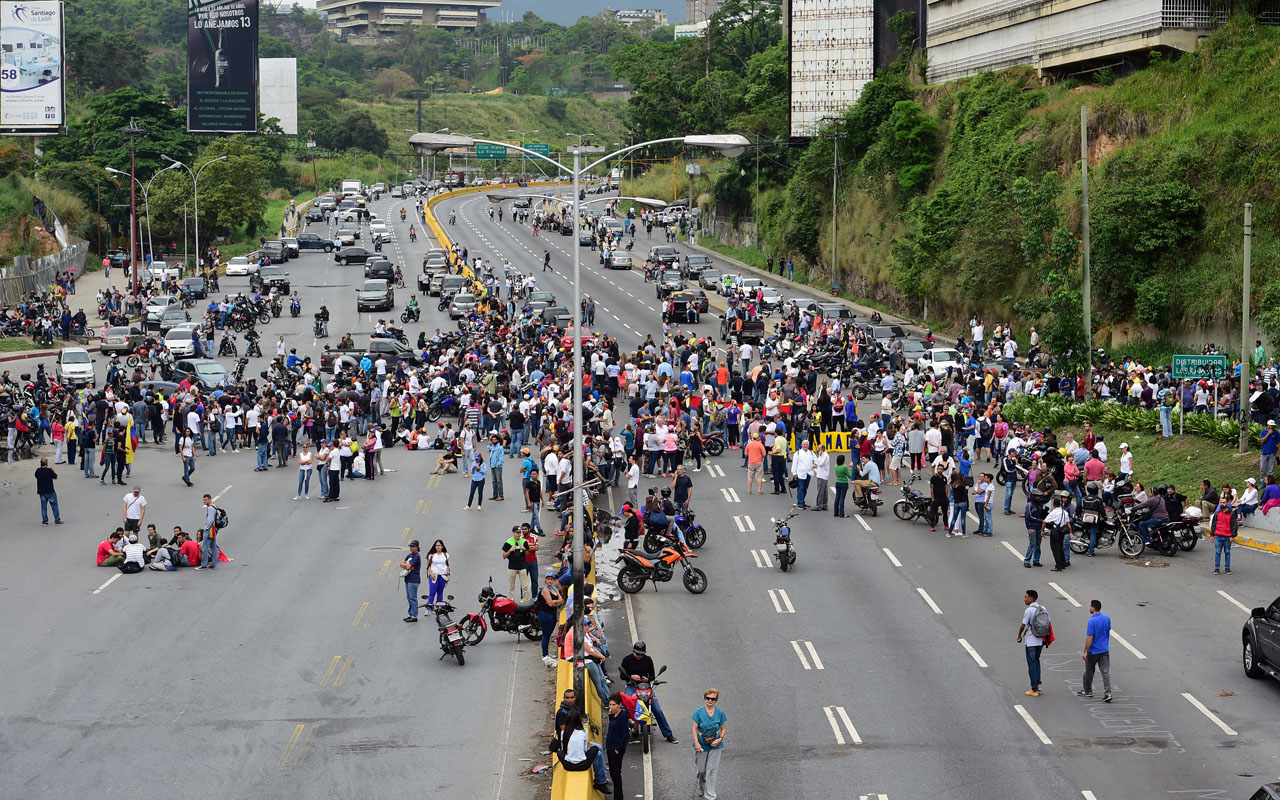 VENEZUELA-CRISIS-OPPOSITION-PROTEST