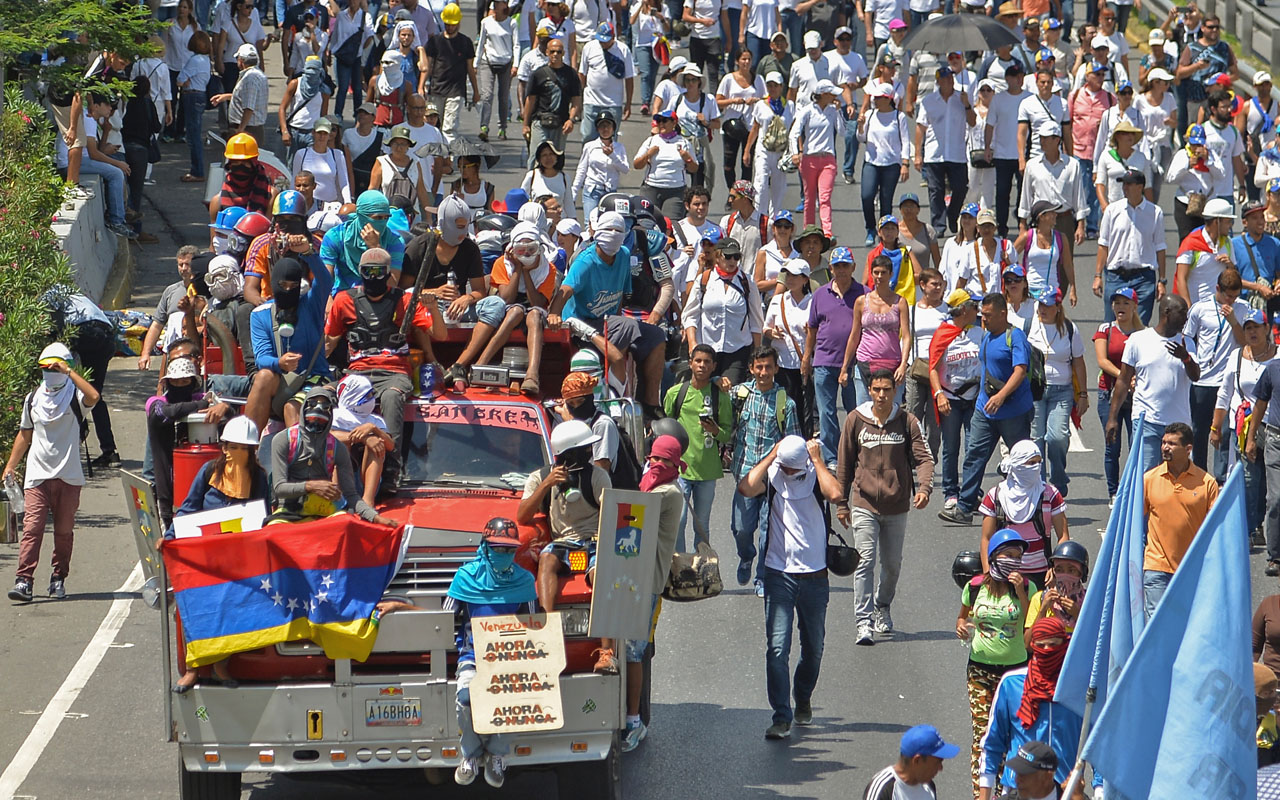 VENEZUELA-CRISIS-OPPOSITION-PROTEST